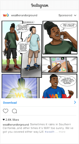 Weather Underground Instagram